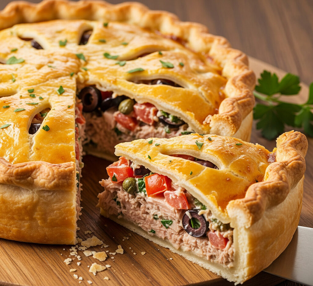 Tarte rapide thon et tomate