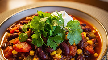 Un chili sin carne facile et rapide : le plat parfait pour un soir