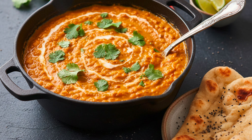 Dahl de lentilles corail