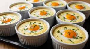 Œufs cocotte crémeux au four : le dîner express à moins de 1€