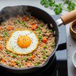 Riz sauté aux œufs