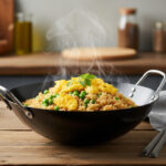 Riz sauté aux œufs