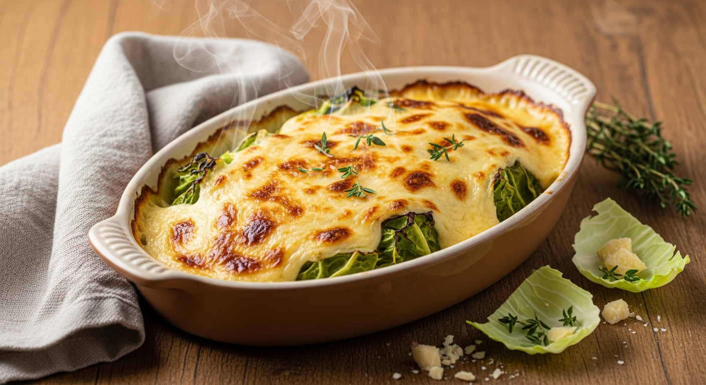 Gratin de chou blanc