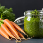Pesto de fanes de carottes
