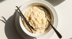 Riz au lait maison à la vanille