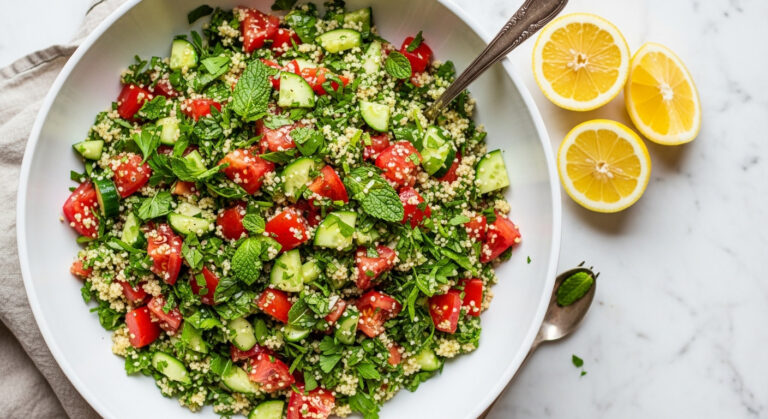 Taboulé maison express — la salade fraîche et rassasiante à moins de 1,50 €